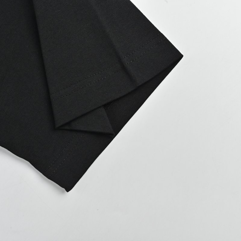 Black Graphic Print Short Sleeve T-Shirt view