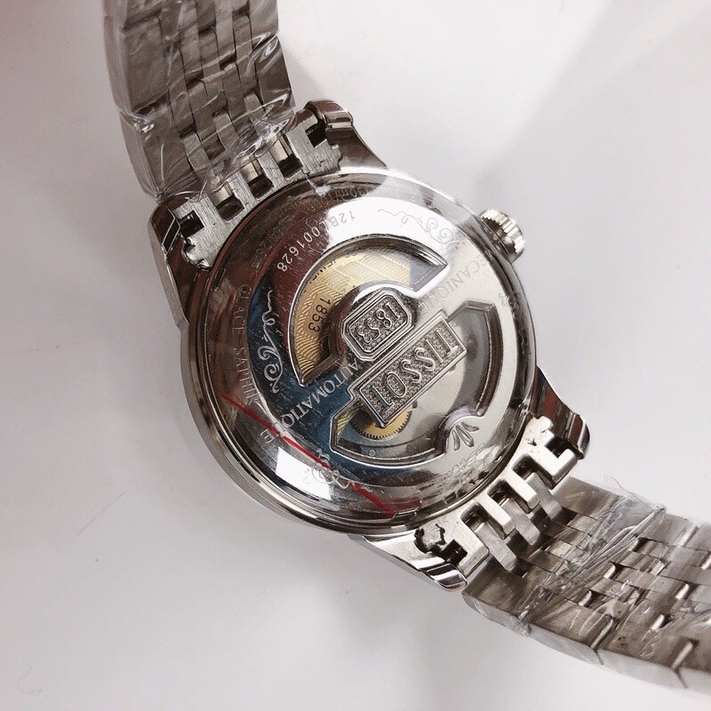 Tissot Le Locle Automatic Roman Numeral Black Dial Watch view