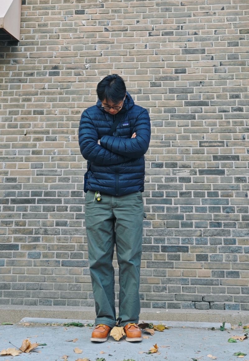 Black Puffer Down Jacket - Lightweight Winter Coat view