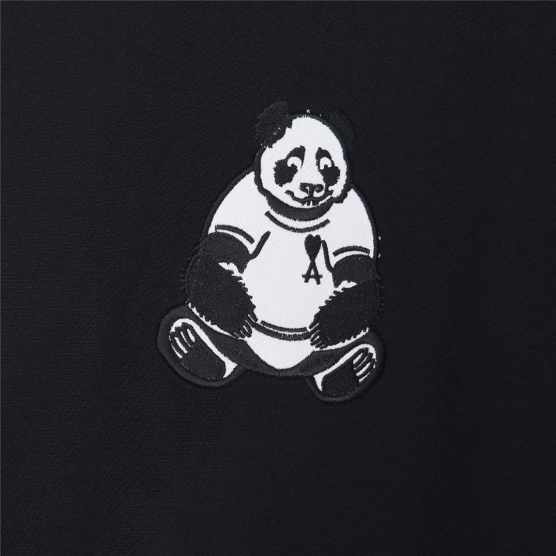 Black Short Sleeve T-Shirt with Graphic Print view
