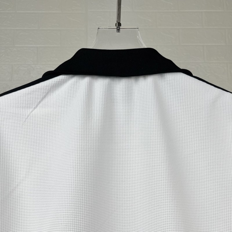 Adidas Originals Trefoil Waffle Stripe Track Jacket Black White view