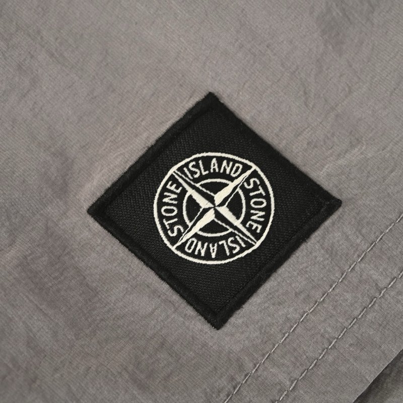 Stone Island Sage Green Cargo Shorts view
