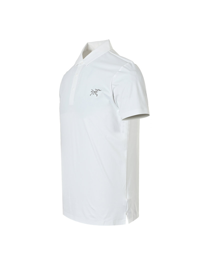 Arc'teryx White Short-Sleeve Polo Shirt view