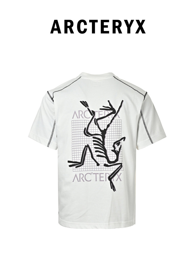 Arc'teryx White Graphic Print T-Shirt view