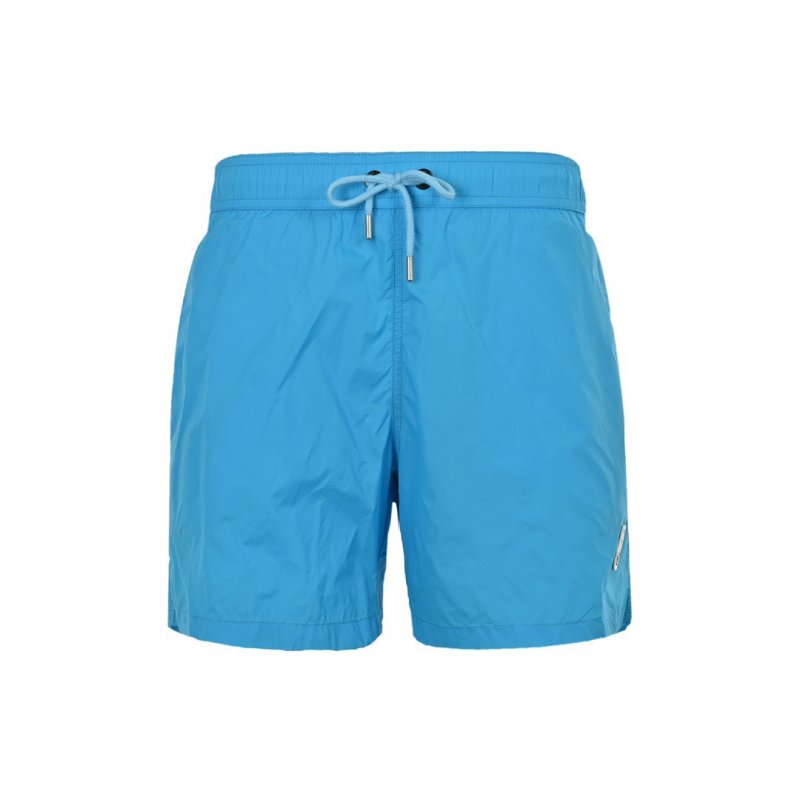Blue Athletic Shorts with Drawstring view