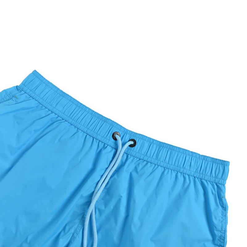 Blue Athletic Shorts with Drawstring view