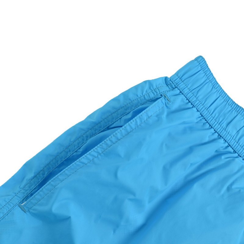 Blue Athletic Shorts with Drawstring view