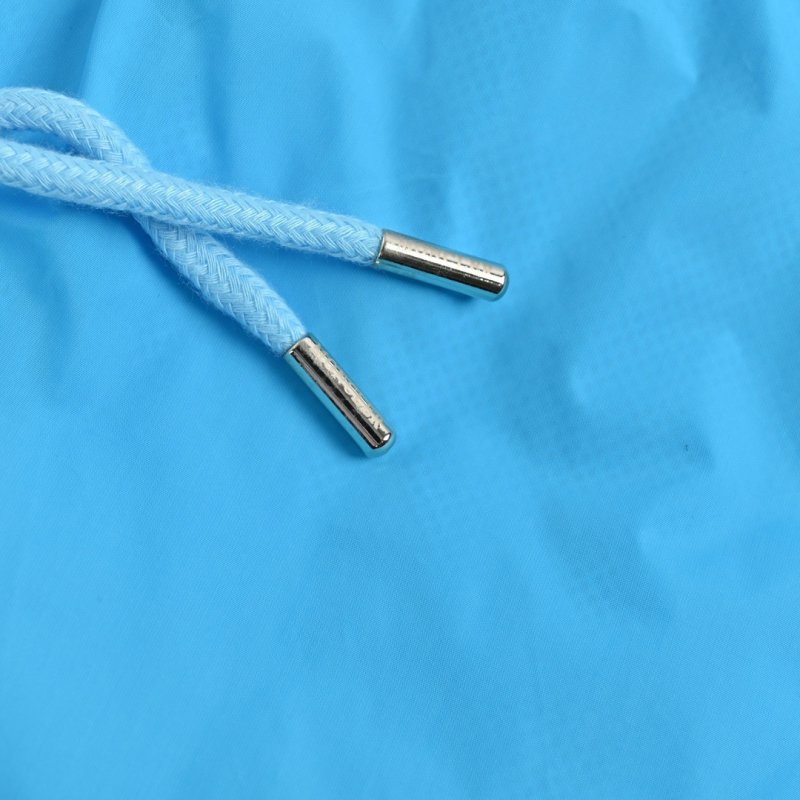 Blue Athletic Shorts with Drawstring view