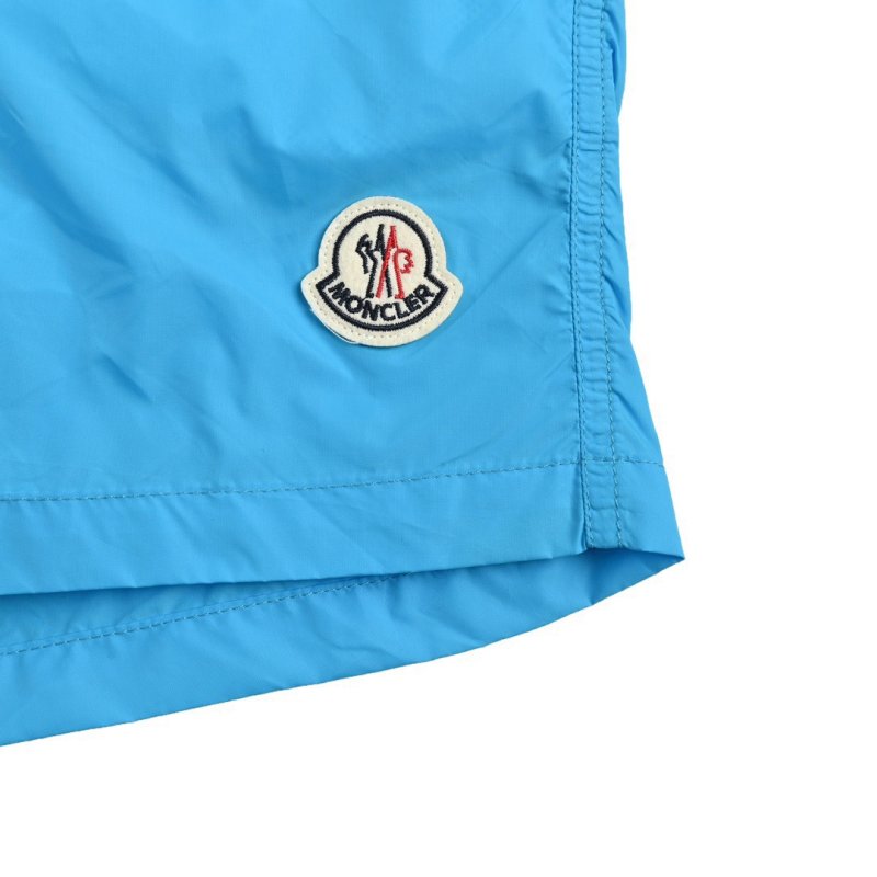 Blue Athletic Shorts with Drawstring view