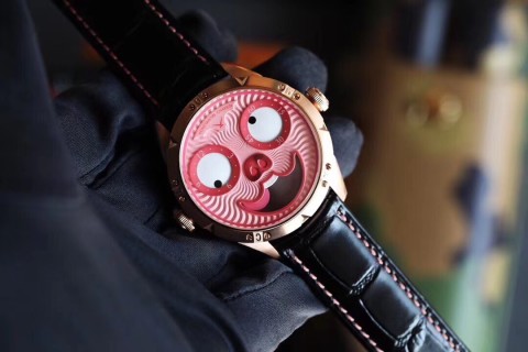 Konstantin Chaykin Clown Automaton Red Pink Watch 42mm view 2