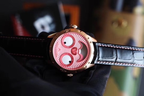 Konstantin Chaykin Clown Automaton Red Pink Watch 42mm view 3
