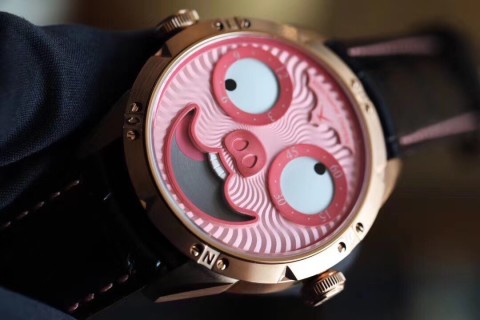 Konstantin Chaykin Clown Automaton Red Pink Watch 42mm view 4