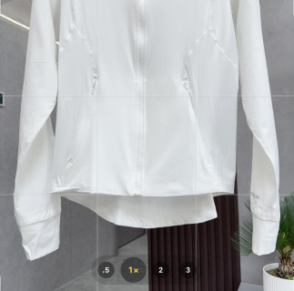 Lululemon Mist Over Hooded Windproof Jacket White view 4