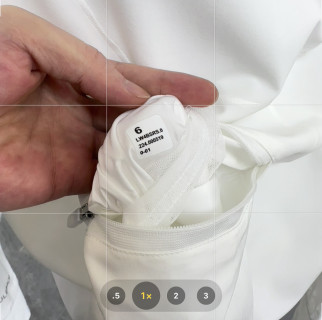 Lululemon Mist Over Hooded Windproof Jacket White view 7