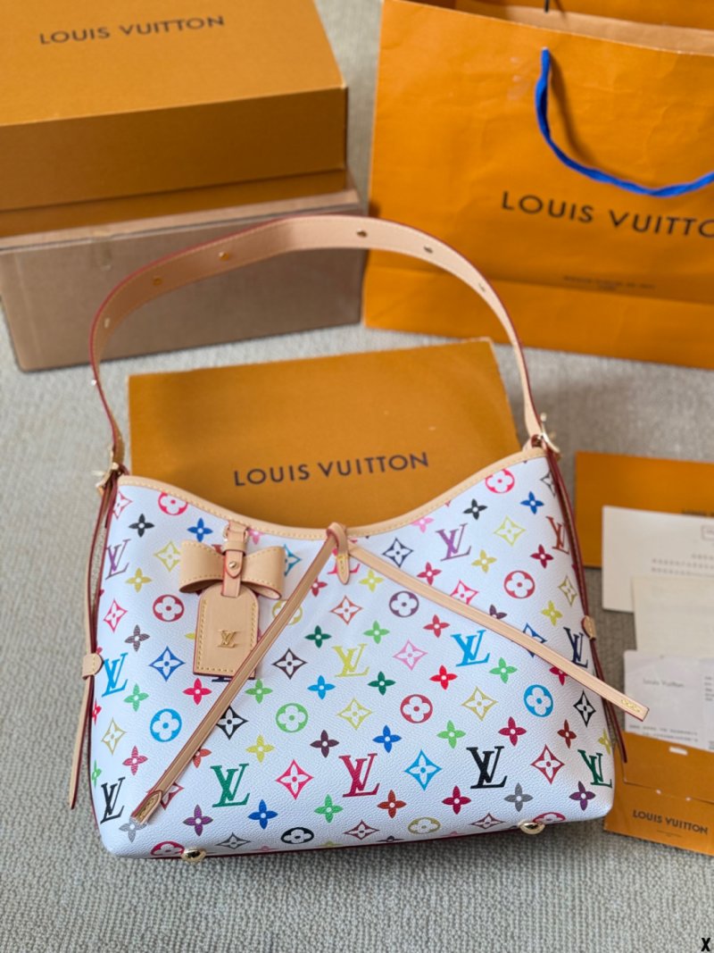 Louis Vuitton Carryall Multicolor Monogram Shoulder Bag