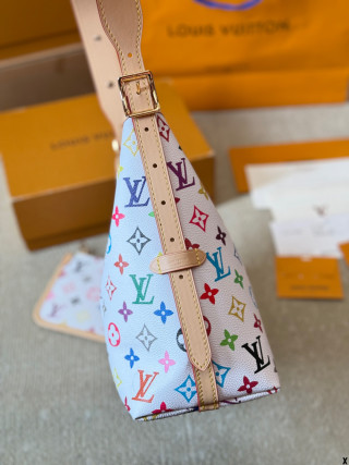 Louis Vuitton Carryall Multicolor Monogram Shoulder Bag view 3
