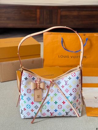 Louis Vuitton Carryall Multicolor Monogram Shoulder Bag view 4