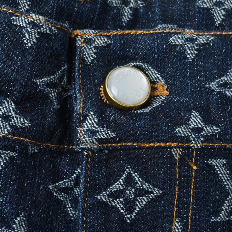 Louis Vuitton Monogram Navy Bermuda Shorts view