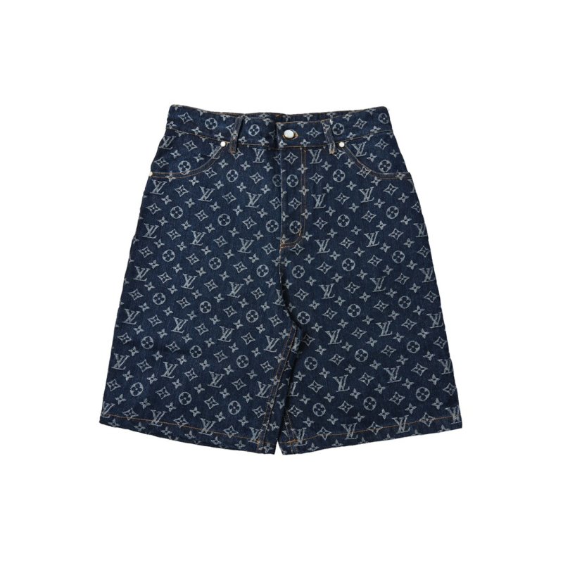 Louis Vuitton Monogram Navy Bermuda Shorts view