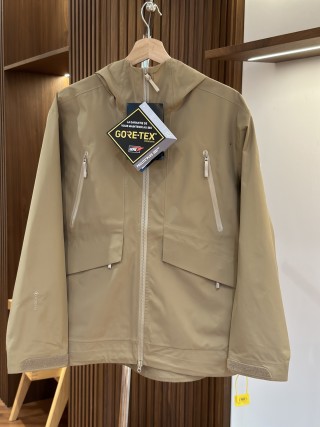 Stone Island GORE-TEX Tactical Jacket Taupe Brown view 3