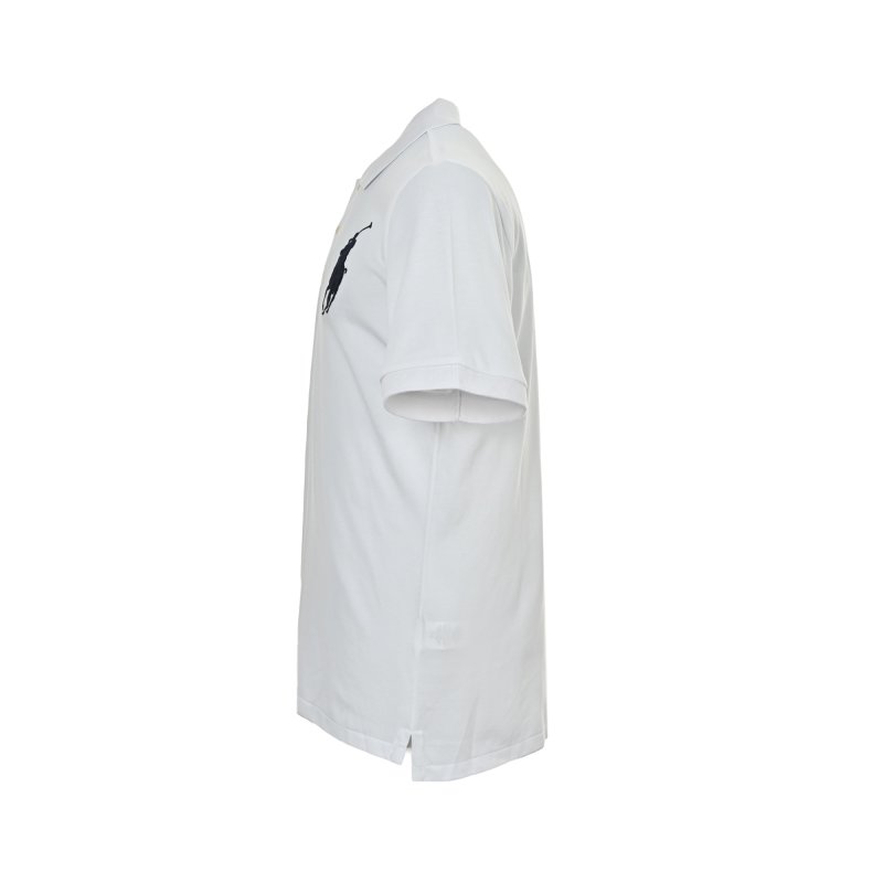 Ralph Lauren Women's White Polo Shirt with Crest Logo view