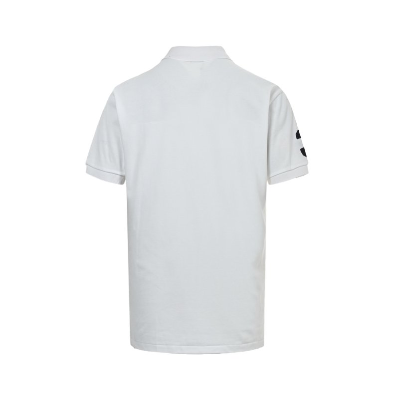 Ralph Lauren Women's White Polo Shirt with Crest Logo view