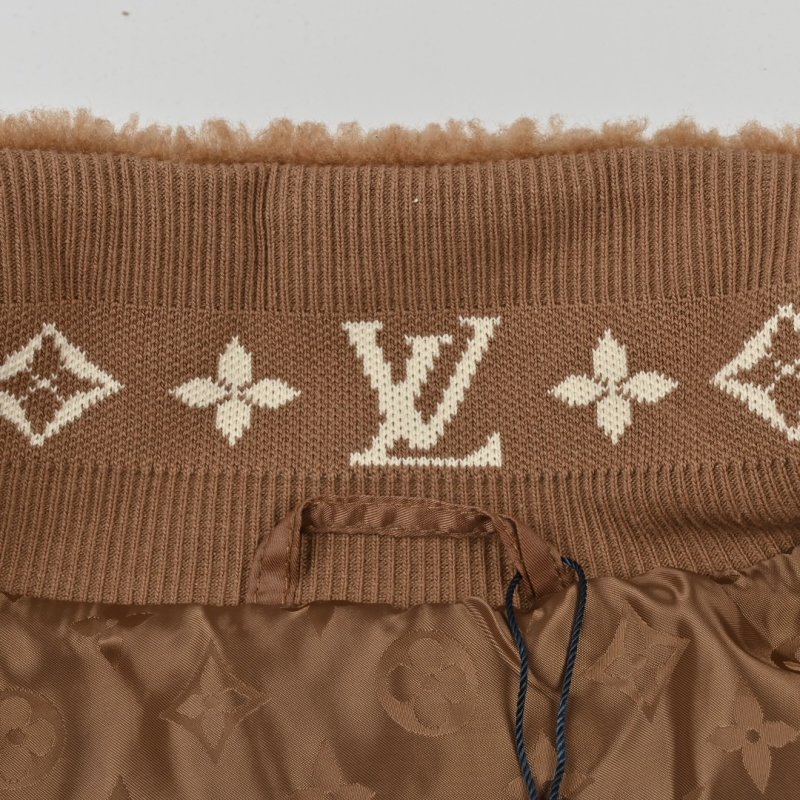 Camel Teddy Fleece Zip Jacket view