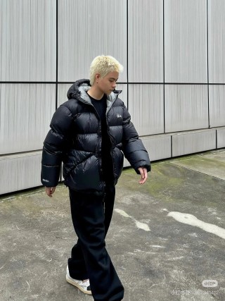 The North Face Black Puffer Down Jacket view 1