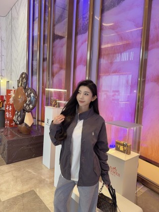 Black Oversized Blazer Jacket with White Shirt view 4