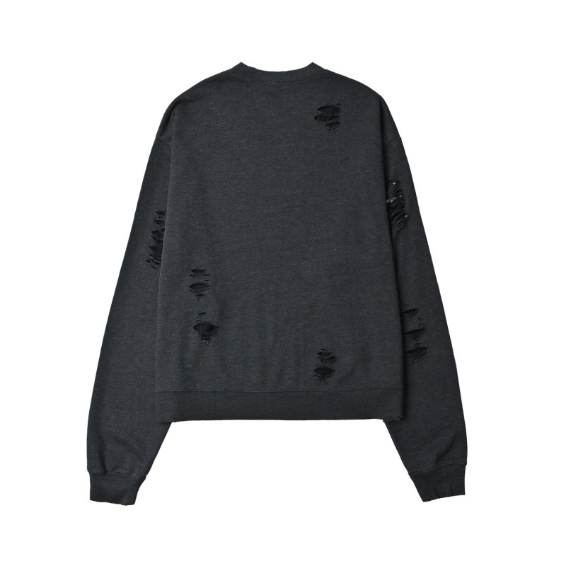 Essentials Black Logo Sweatshirt view