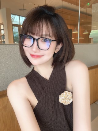 Chanel Black Pearl Square Sunglasses CH0606 view 6