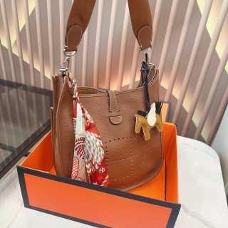 Hermès Evelyne Replica Shoulder Bag - Cream view 3