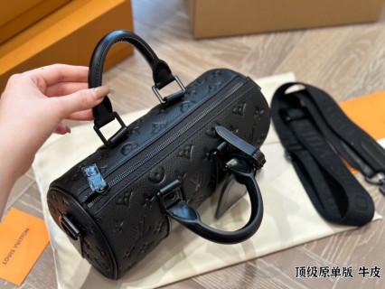 Louis Vuitton x Nigo Keepall XS Monogram Pillow Bag Black view 2