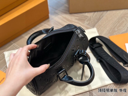 Louis Vuitton x Nigo Keepall XS Monogram Pillow Bag Black view 9