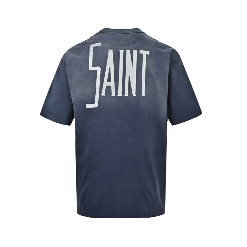 Navy Graphic Print Short Sleeve T-Shirt with Wizard Design view