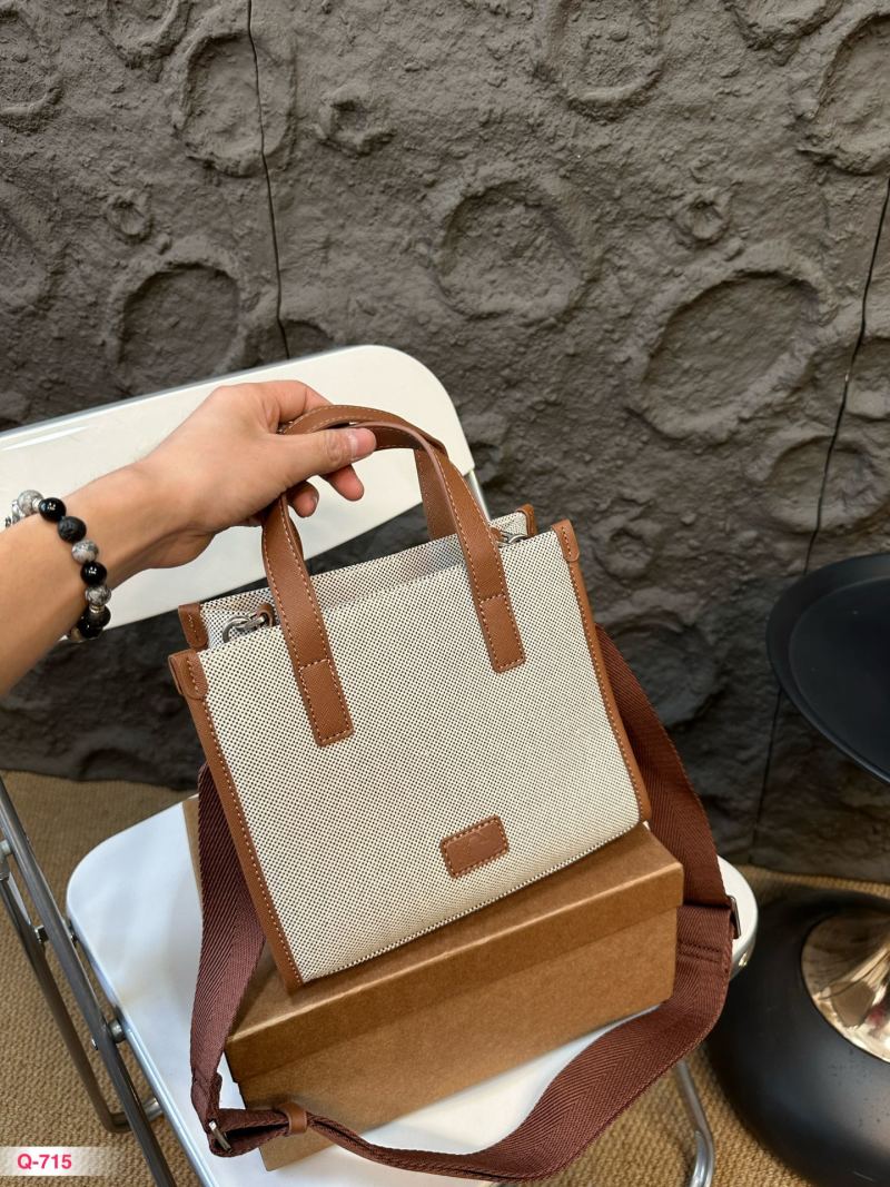 MLB Large Capacity Tote Bag Cream & Brown view