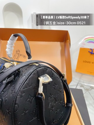 Louis Vuitton Soft Speedy 30 Monogram Black view 6