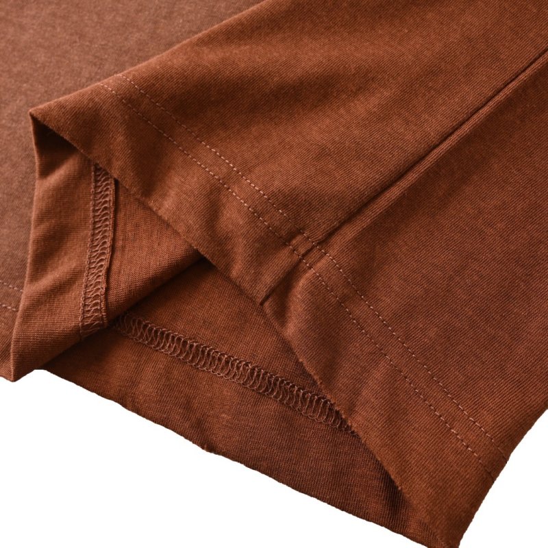 Essentials Pocket T-Shirt Brown view