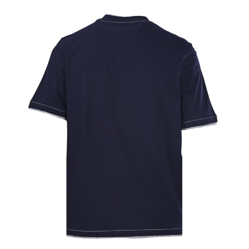 Essentials Navy Blue Short Sleeve T-Shirt view