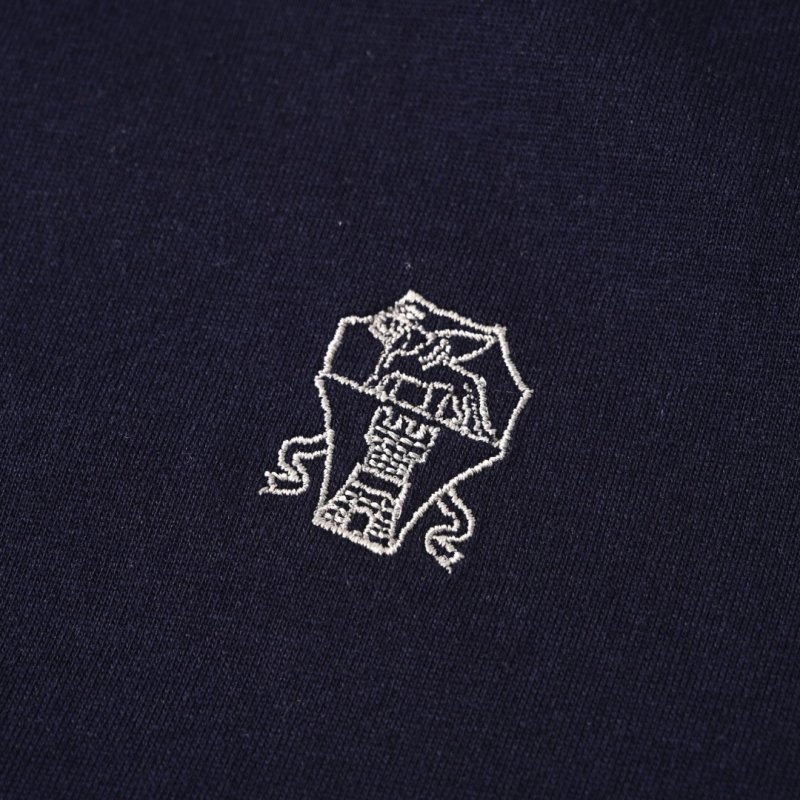 Essentials Navy Blue Short Sleeve T-Shirt view
