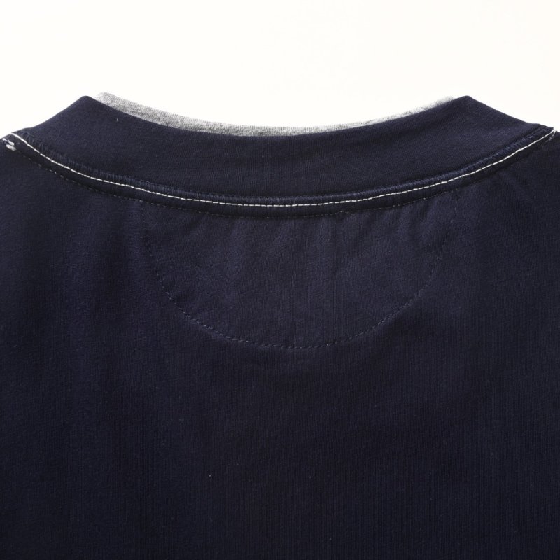 Essentials Navy Blue Short Sleeve T-Shirt view