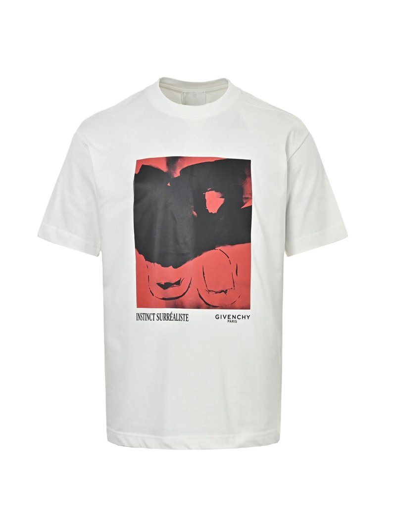 Givenchy Instinct Surrealiste White T-Shirt view