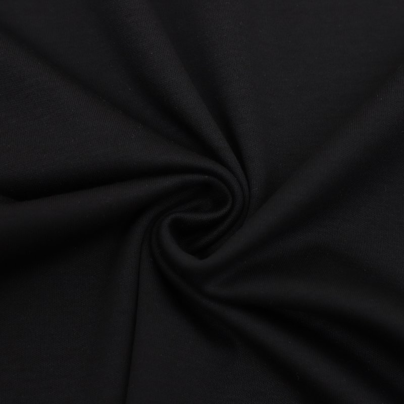 Zegna Black T-Shirt with Red Logo view