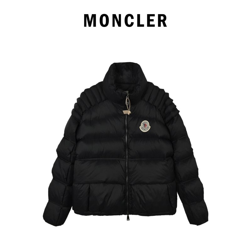 Moncler Black Quilted Down Jacket view