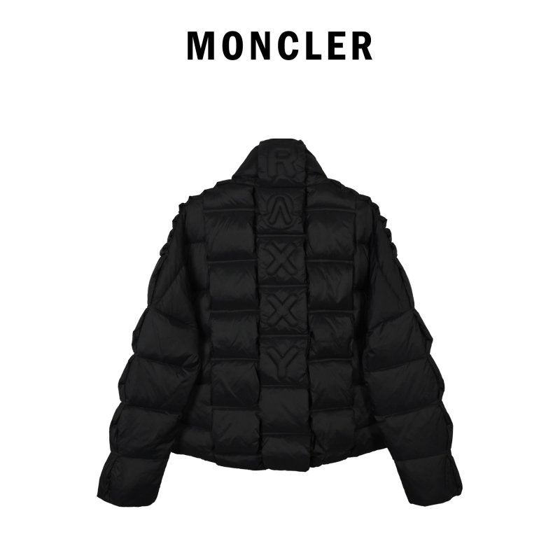 Moncler Black Quilted Down Jacket view
