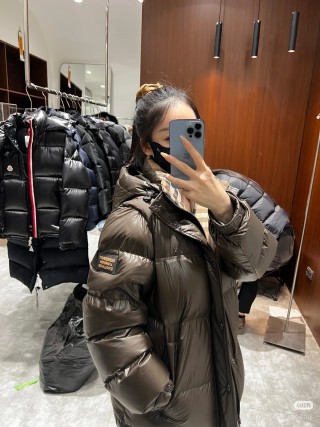 Chanel Brown Quilted Down Puffer Jacket view 5