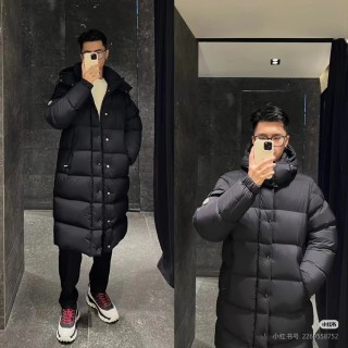 Moncler Black Long Puffer Down Jacket view 11