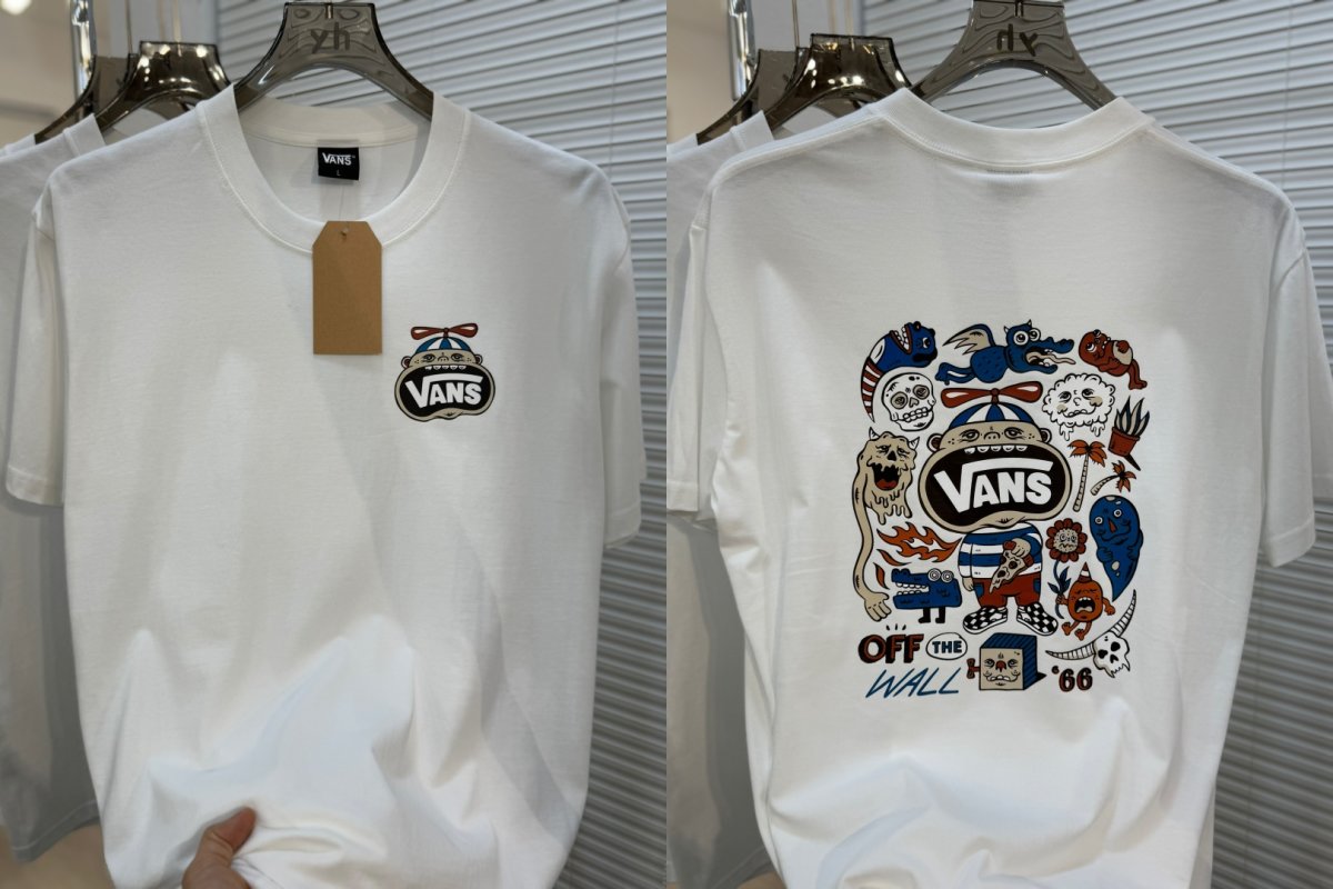 Vans Off The Wall '66 White Graphic T-Shirt