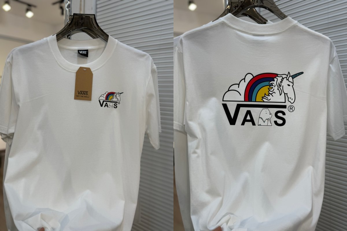 Vans Off The Wall '66 White Graphic T-Shirt view