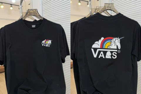 Vans Off The Wall '66 White Graphic T-Shirt view 4